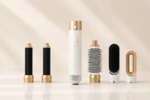 Packshot Melyss AirCurl avec embouts interchangeables 5 en 1